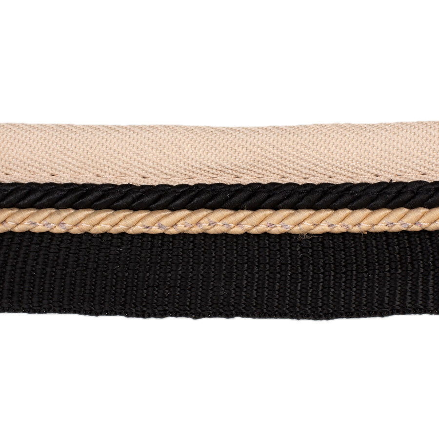 Porte tapis  noir/beige-noir/beige