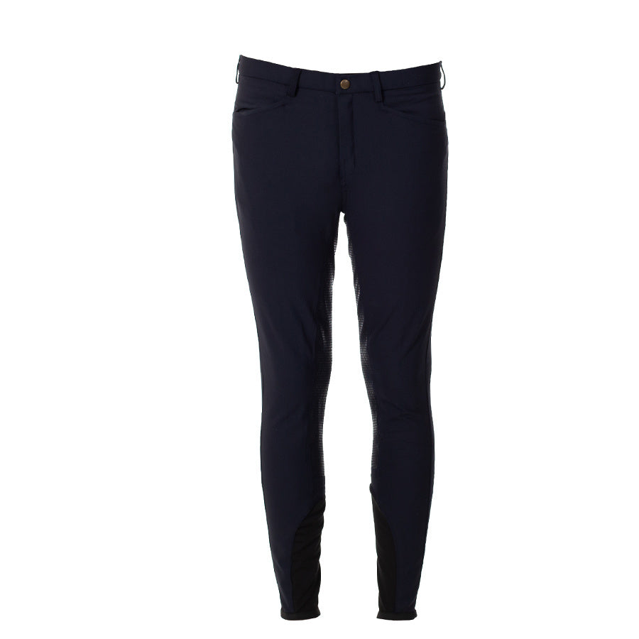 Breeches men - navy - full seat grip