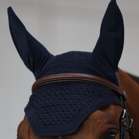  Bonnet - Droit - bleu marine