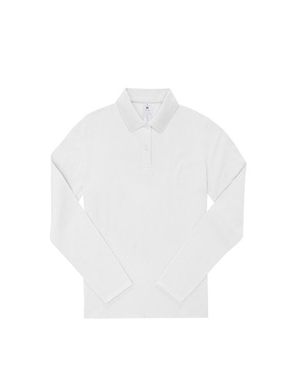 B&C my polo 180 lange mouwen – dames