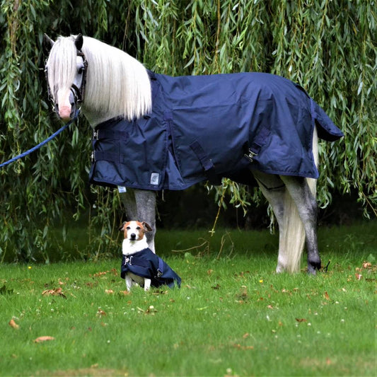 Weidedecke 400 Gramm Pony - Navy