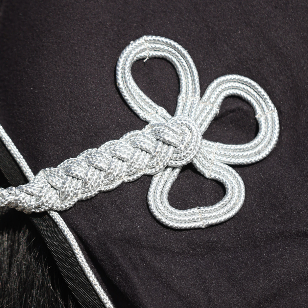 Fleece publicity rug - black/black-silver