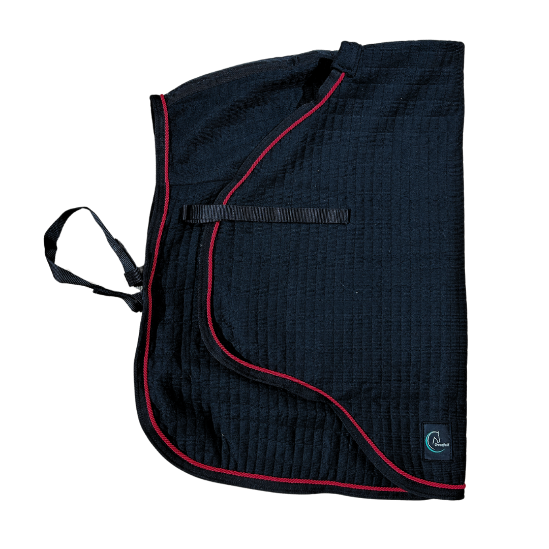 Thermo quartersheet - black/black - red