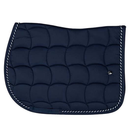 Tapis de selle Classic Poney - bleu marine/bleu marine - mix