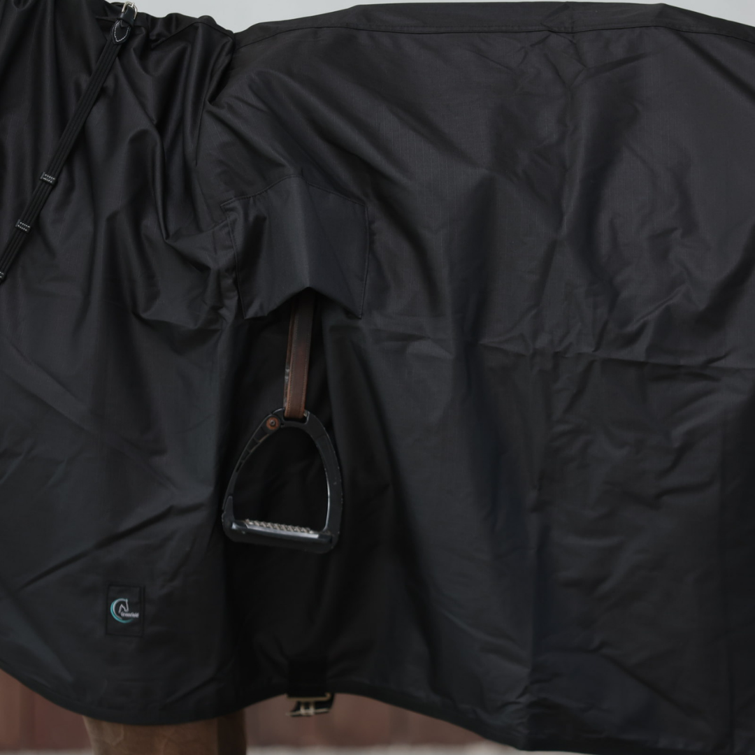 Couverture de pluie.