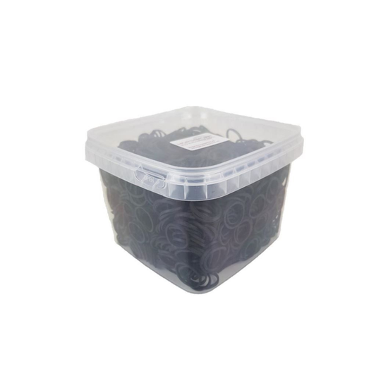 Black Braiding Bands 250GR