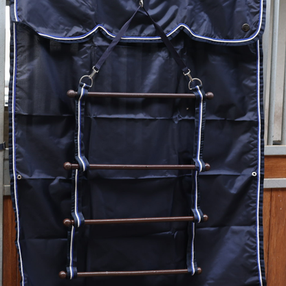 Saddle pad holder navy/navy - white/royalblue