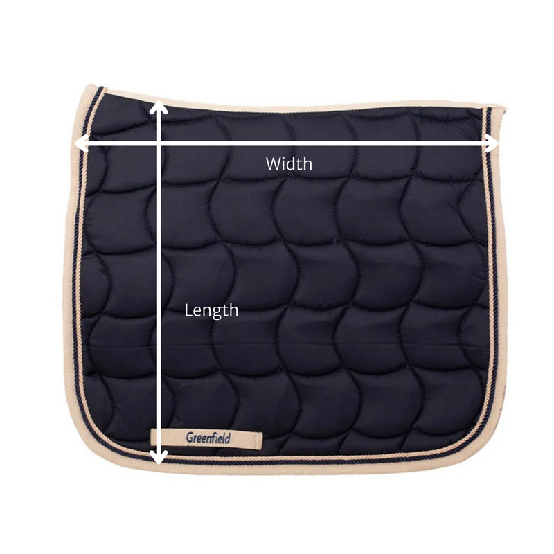 Back on Track – Tapis de Selle Dressage Night Collection | Sellerie Bucéphale Back on Track – Tapis de Selle Dressage Night Collection | Sellerie Bucéphale