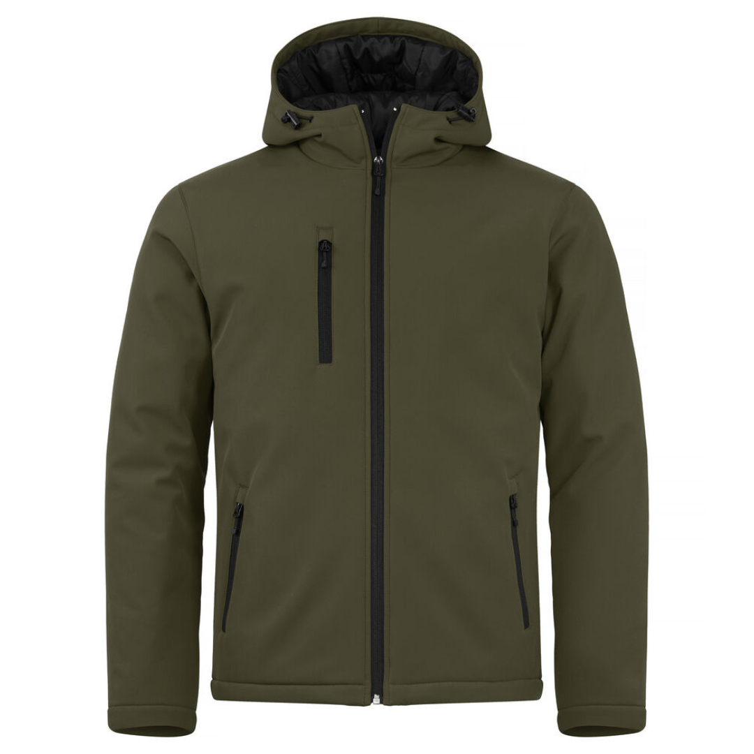 Men - Padded hoody Softshell