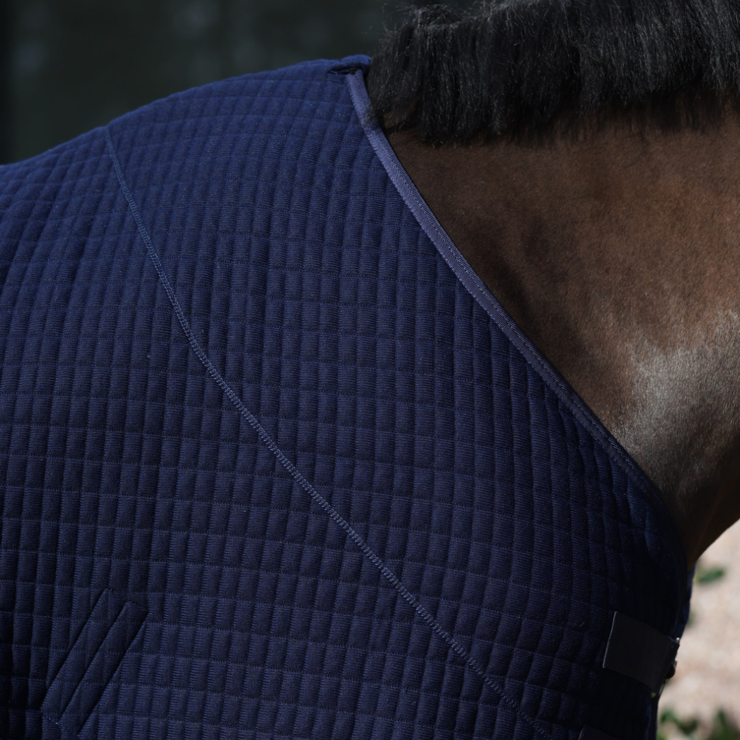 Thermo rug - navy/navy