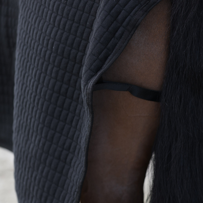 Thermo rug - black/black