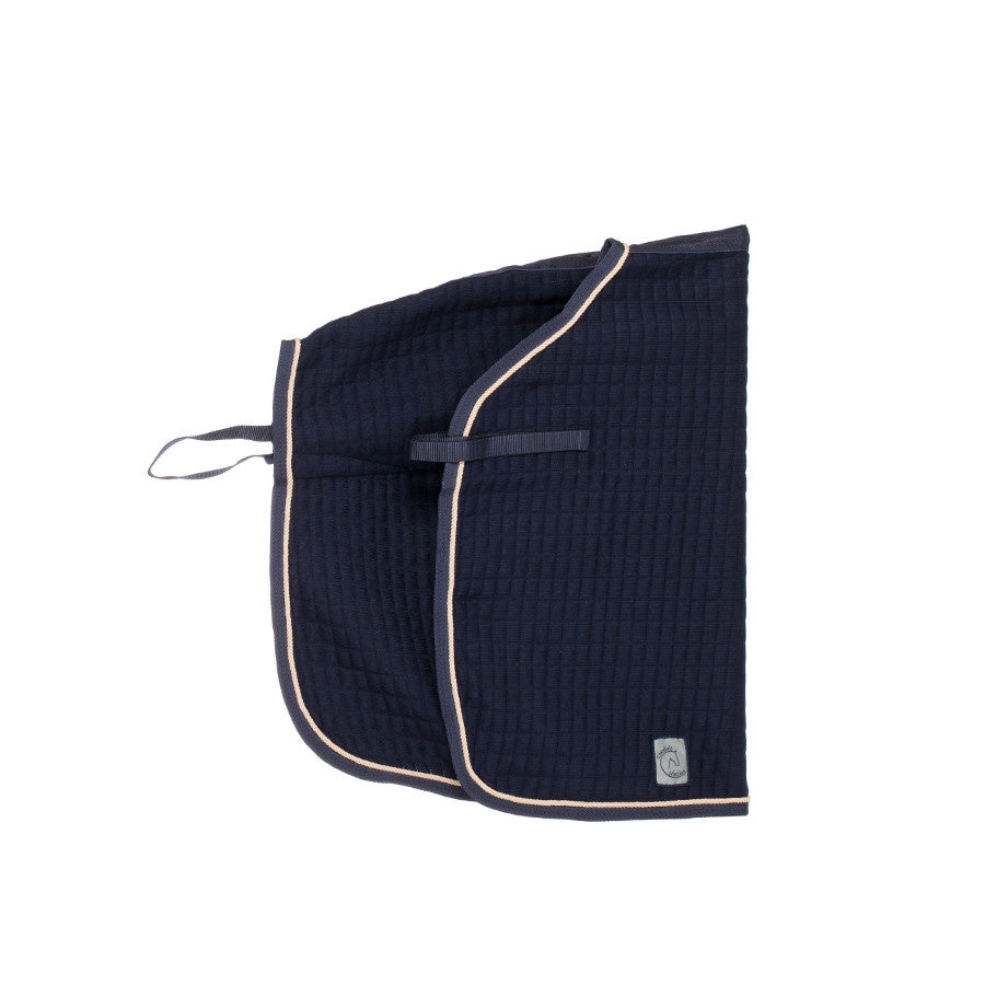 Thermo quartersheet - blauw/blauw - beige